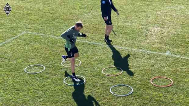 Gladbach stars prepare for Hertha BSC Berlin